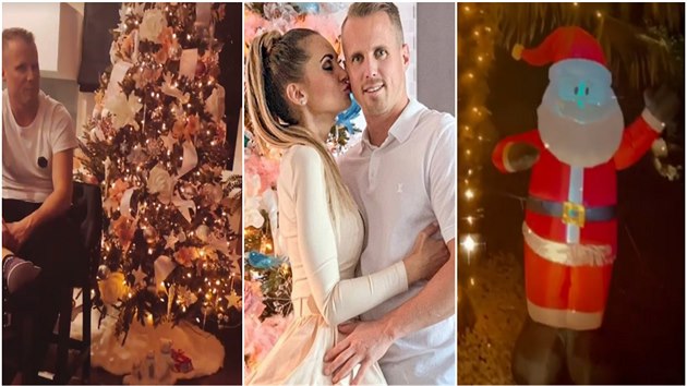 Lenka a David se kone�n� pochlubili váno�ním stromkem!