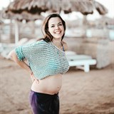 Lilia je v pátém měsíci těhotenství.