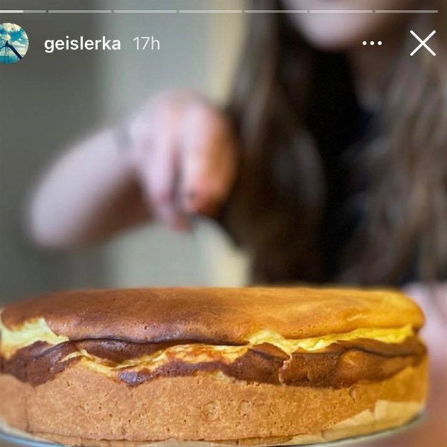 Aňa Geislerová a její dort
