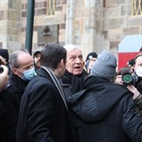Na demonstraci vystoupil i bývalý prezident Václav Klaus.