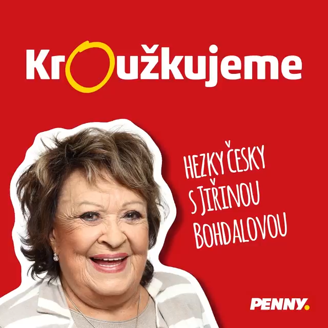 Jiina Bohdalov v reklam pro Penny Market kroukuje jako div.