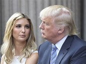 Ivanka Trumpová s otcem Donaldem Trumpem