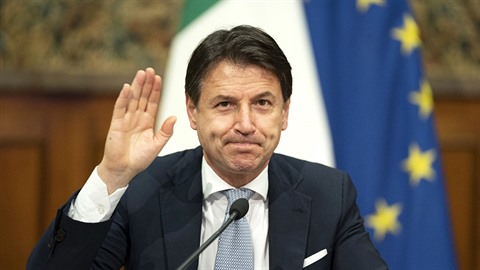 Italský expremiér Guiseppe Conte
