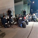 Migranti zadren v Podivn na Beclavsku