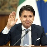 Italsk premir Giuseppe Conte