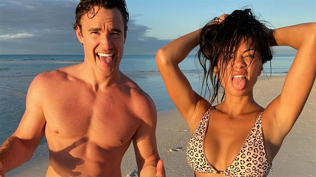 Nicole Scherzinger s partnerem Thomem Evansem