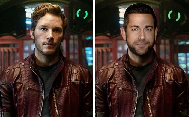 Zachary Levi jako Star-Lord