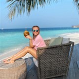 Veronika Kopřivová na Maledivách luxus nepotřebuje.