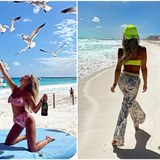 Nela Slovkov sthla z Instagramu fotku se znakovmi kalhotami a radi u...