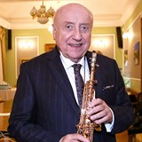 Nejslavnj esk saxofonista Felix Slovek.