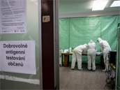 Také v Ostrav je zájem o dobrovolné antigenní testy na koronavirus vysoký.