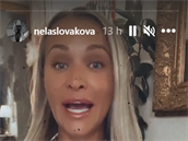 Nela Slováková zavaila Instagram nesmyslným potem stories, v nich odpovídala...