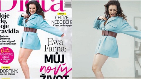 Takové to, kdy zapomenete na retu. Ewa Farna dvakrát stejn a pitom pokadé...