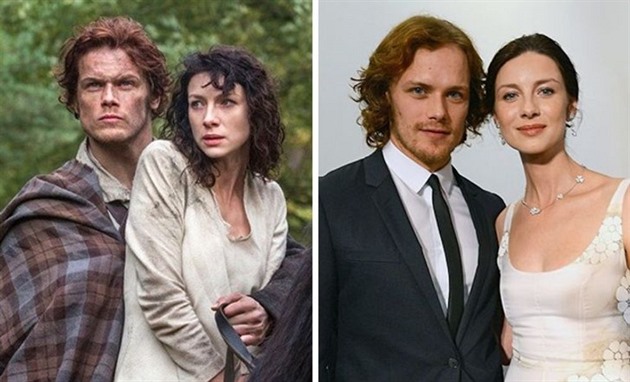 Caitriona Balfe a Sam Heughan