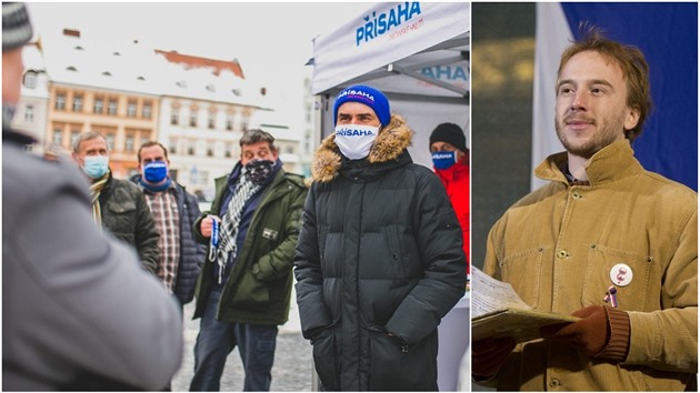 Robert lachta aktivn objídí republiku a dlá pesn tu kampa, o které...