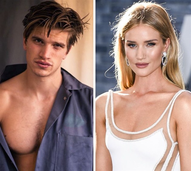 Toby a Rosie Huntington-Whiteley