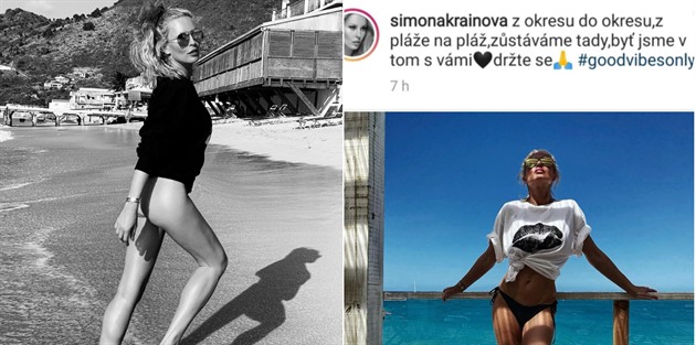 Simona Krainová si tímto komentáem dost nabhla.