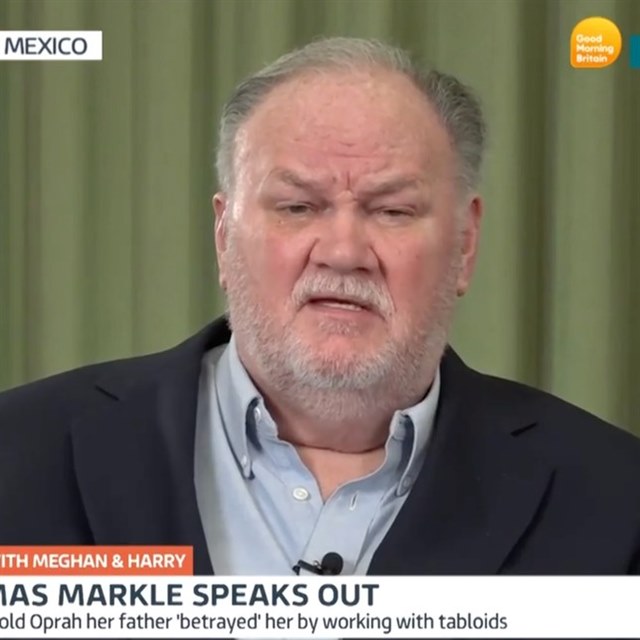 Thomas Markle reagoval na rozhovoru dcery Meghan.