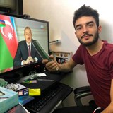 Muhammad Mirzali je známým kritikem ázerbajdžánského prezidenta Alijeva (na...