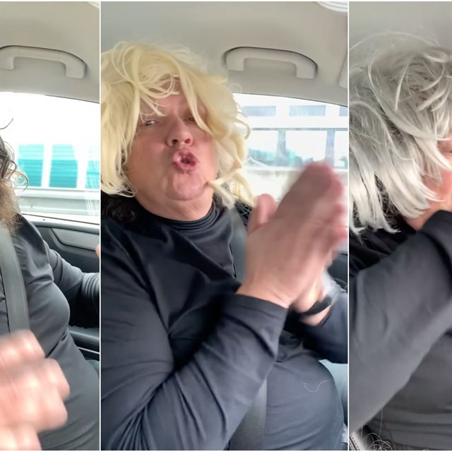 Tohle nedomyslel. Richard Genzer nat��el za volantem vtipn� video. Nejen�e se ned�val na cestu, ale nav�c mnohdy nedr�el ani volant.
