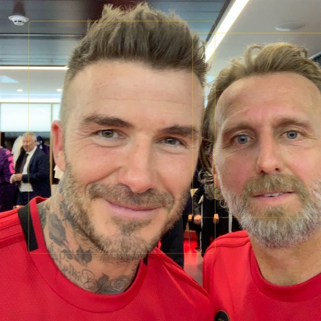 Karel Poborsk a David Beckham