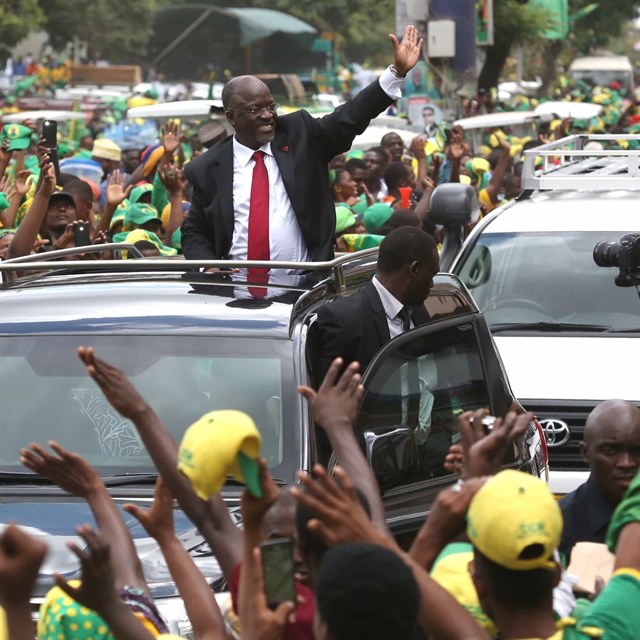 Prezident Tanzanie John Magufuli bval v zemi docela populrn, otzkou je, jak...