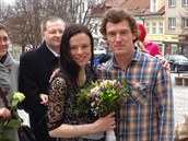 Markéta Velichová a Miroslav Farkas se vzali.
