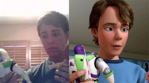 Andy from Toy Story