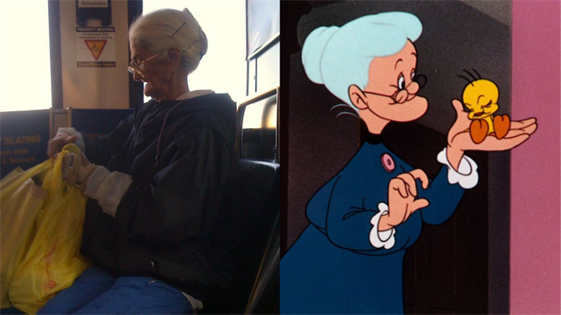 Grandmother from Tweety