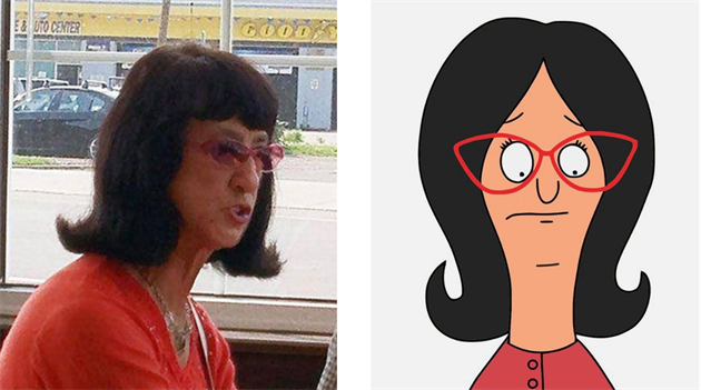 Linda Belcher from Bobs Burgers