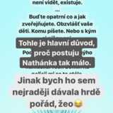 Petra Vojtkov zveejnila nechutn zprvy, kter j chod na Instagramu