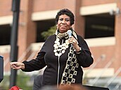 Zpvaka Aretha Franklin.