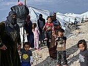 Migranti v táboe Kara Tepe (Ilustraní foto)