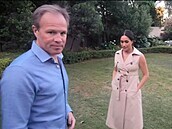 Tom Bradby a Meghan