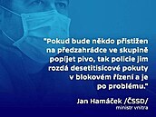 Jan Hamáek poutí hrzu. To mu ale politické body nepinese...