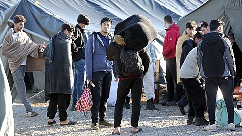 Tito migranti chtjí do Chorvatska.