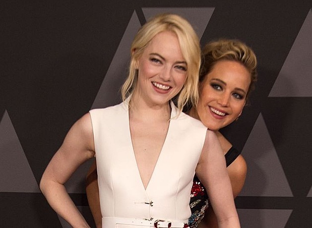 Jennifer Lawrence a Emma Stone