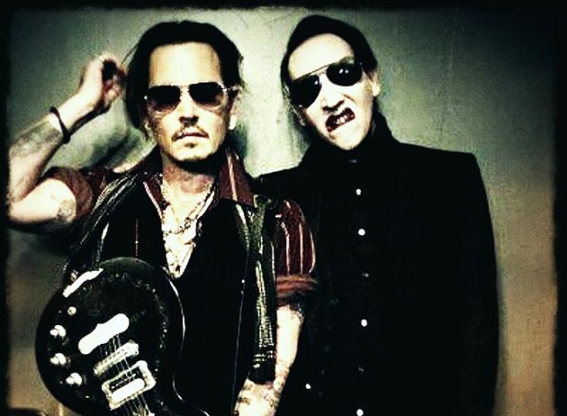 Johnny Depp a Marilyn Manson