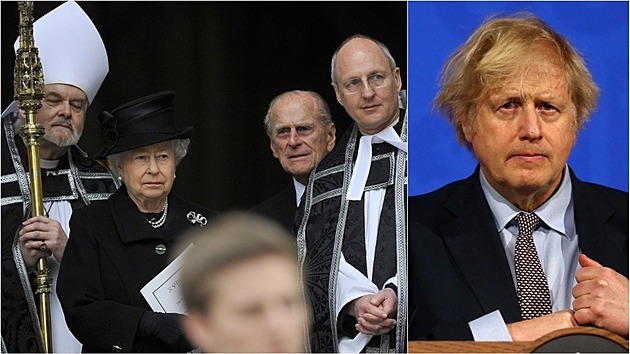 Boris Johnson a rodina. Jak vypadá seznam pravděpodobných hostů pohřbu prince...