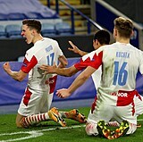 Slavia po skvělém výkonu postoupila přes anglický Leicester City do osmifinále...