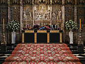 Kaple svatého Jií ve Windsoru je pipravena.
