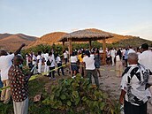 Obyvatelé karibského ostrova Virgin Gorda se rozlouili s Petrem Kellnerem.