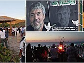 Obyvatelé karibského ostrova Virgin Gorda se rozlouili s Petrem Kellnerem,...