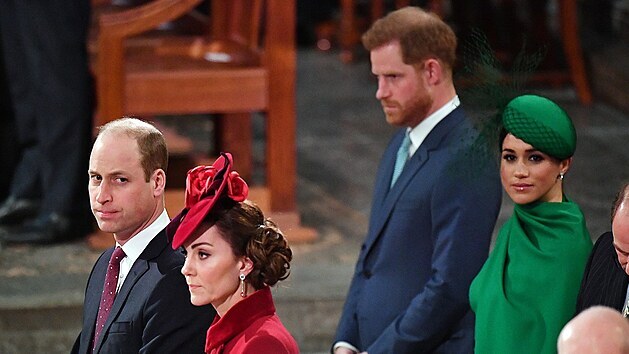 Princ William s vvodkyn Kate a princ Harry s Meghan