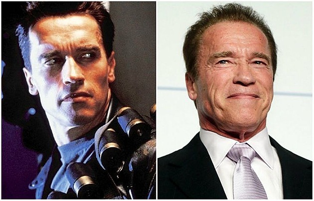 The Terminator, played by Arnold Schwarzenegger
