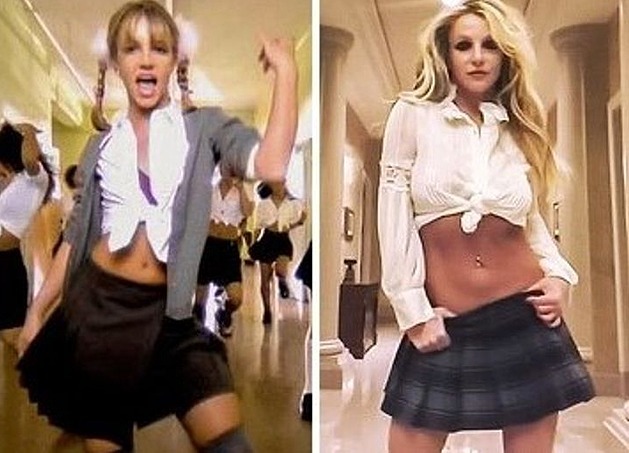Britney Spears 1998 a 2017