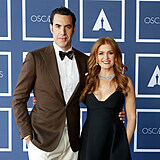 Sacha Baron Cohen a Isla Fisher