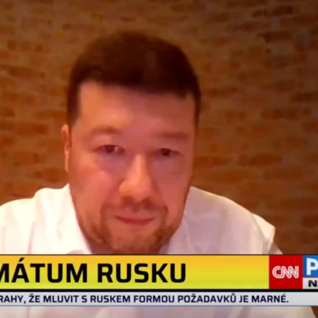 Tomio Okamura u ve sv nov vile dle zbr CNN Prima News aduje.