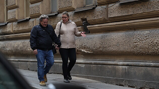 Dominika Gottov a Gabriel Grillotti na romantick prochzce v centru Prahy