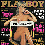 Simona Krainová se na titulní stránce Playboye objevila poprvé před dvaceti...